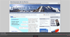 Desktop Screenshot of declaracionderenta.es